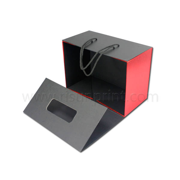 Folding Packaging Box With Handles
