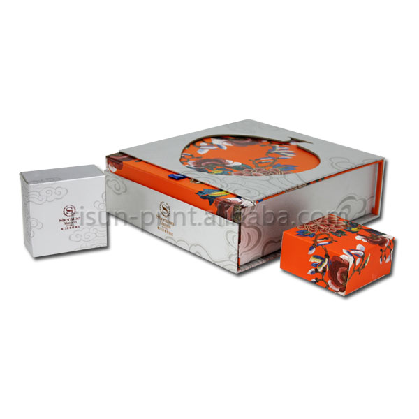 Foldable Paper Mooncake Box