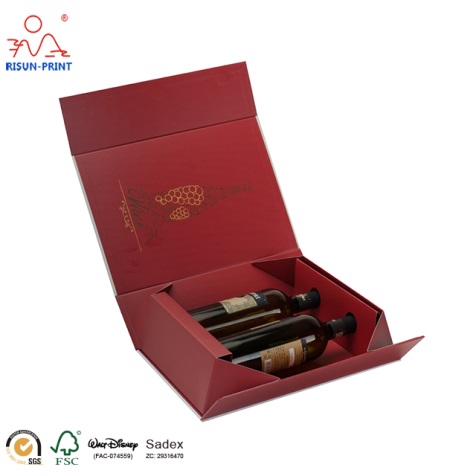 Collapsible Wine Box 