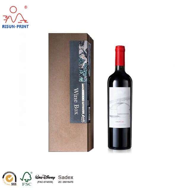 cardboard Wine box 