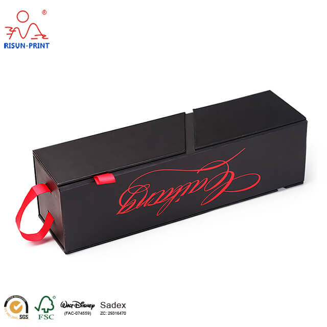 Collapsible Magnetic Wine Box 