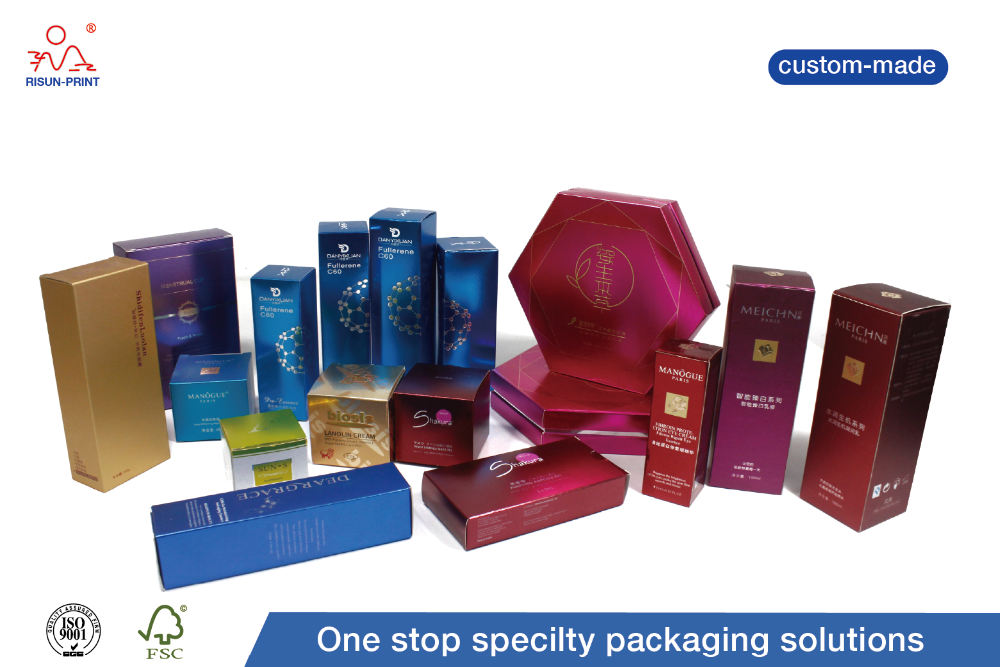 cosmetic packaging box production process
