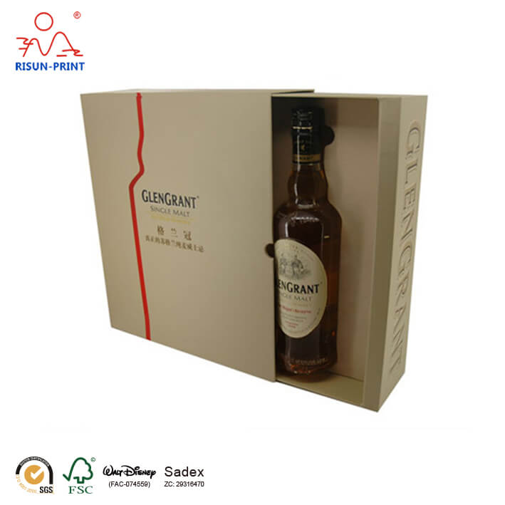 Whisky Paper Wine Boxes