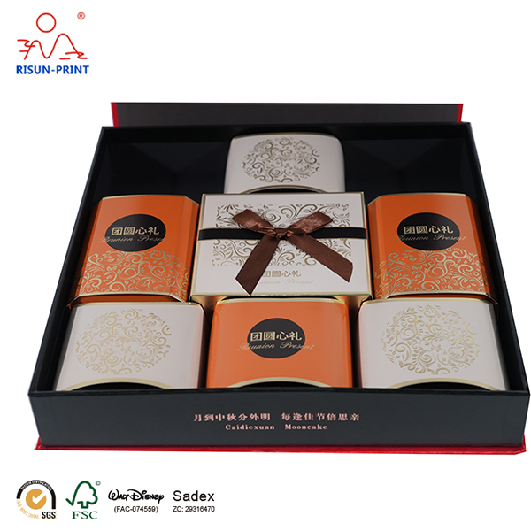 Boîte de Mooncake d'emballage d'impression