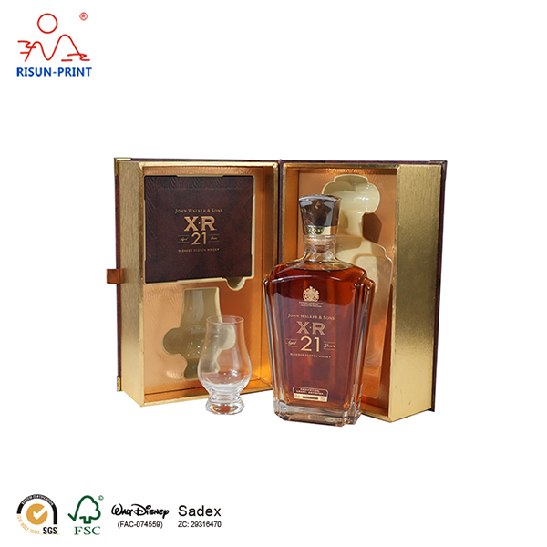 Coffret d'emballage Whisky XR 21 Ans