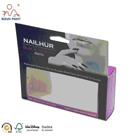 New Desing Paper Packaging Nails Box