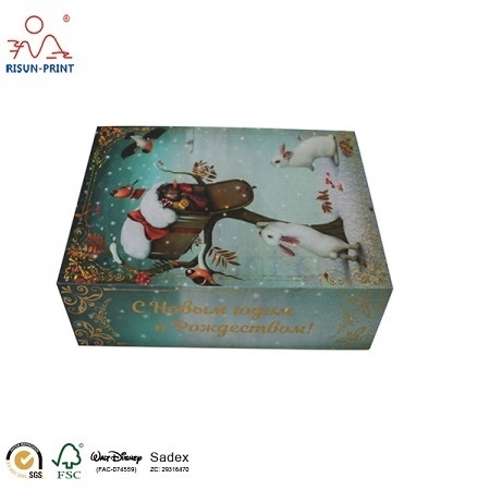 Gold Stamping Paper Gift Box
